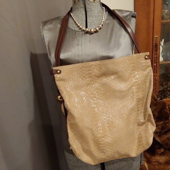 orYANY Snake embossed Leather bag - Picture 2 of 4